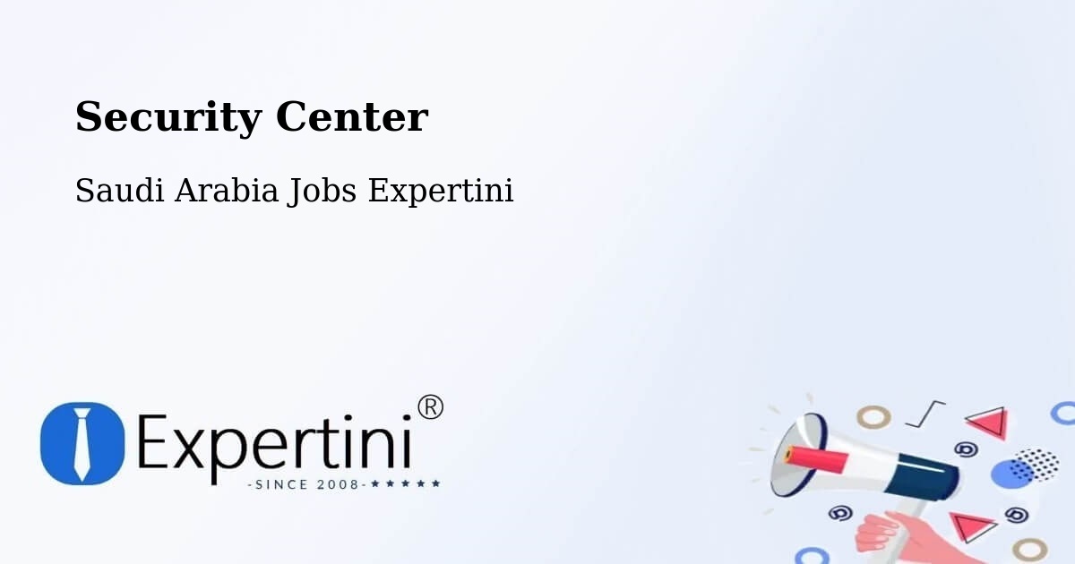 Security & Compliance – Al `Usaylah - Saudi Arabia Jobs Expertini